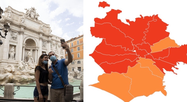Roma, la nuova mappa del contagio: 2.035 positivi nell'ultima settimana, boom di casi a Primavalle