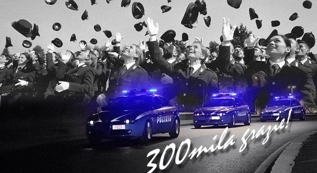Polizia, 300 mila like su Facebook in un anno: «Grazie a questa pagina siamo cresciuti tutti»