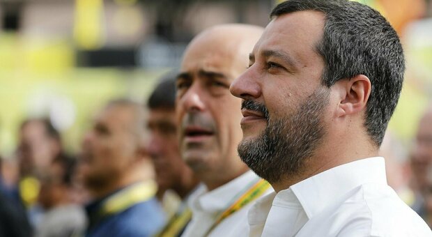 Salvini e Zingaretti, l'incontro: abbiamo parlato di lavoro