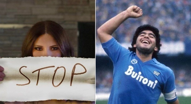 Maradona, Laura Pausini: «Fa più notizia di donne abbusate». Mannoia: «Basta polemica becera»