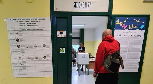 Elezioni, in provincia di Latina affluenza al 50,3% alle 19. Al liceo artistico si vota a lume di candela