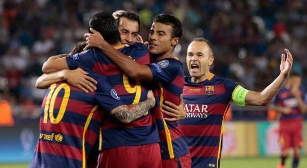 Incredibile Barcellona: da 4-1 a 4-4 contro il Siviglia, poi Pedro gli regala la Supercoppa europea (5-4)