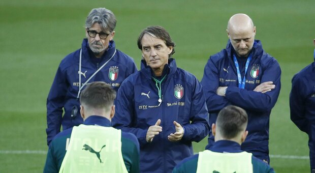 Nazionale, Mancini: «A Sofia per vincere, farò diversi cambi»