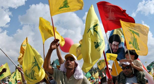Supporter degli Hezbollah libanesi