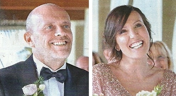Il matrimonio di Max Pezzali con Debora Pelamatti (Chi)