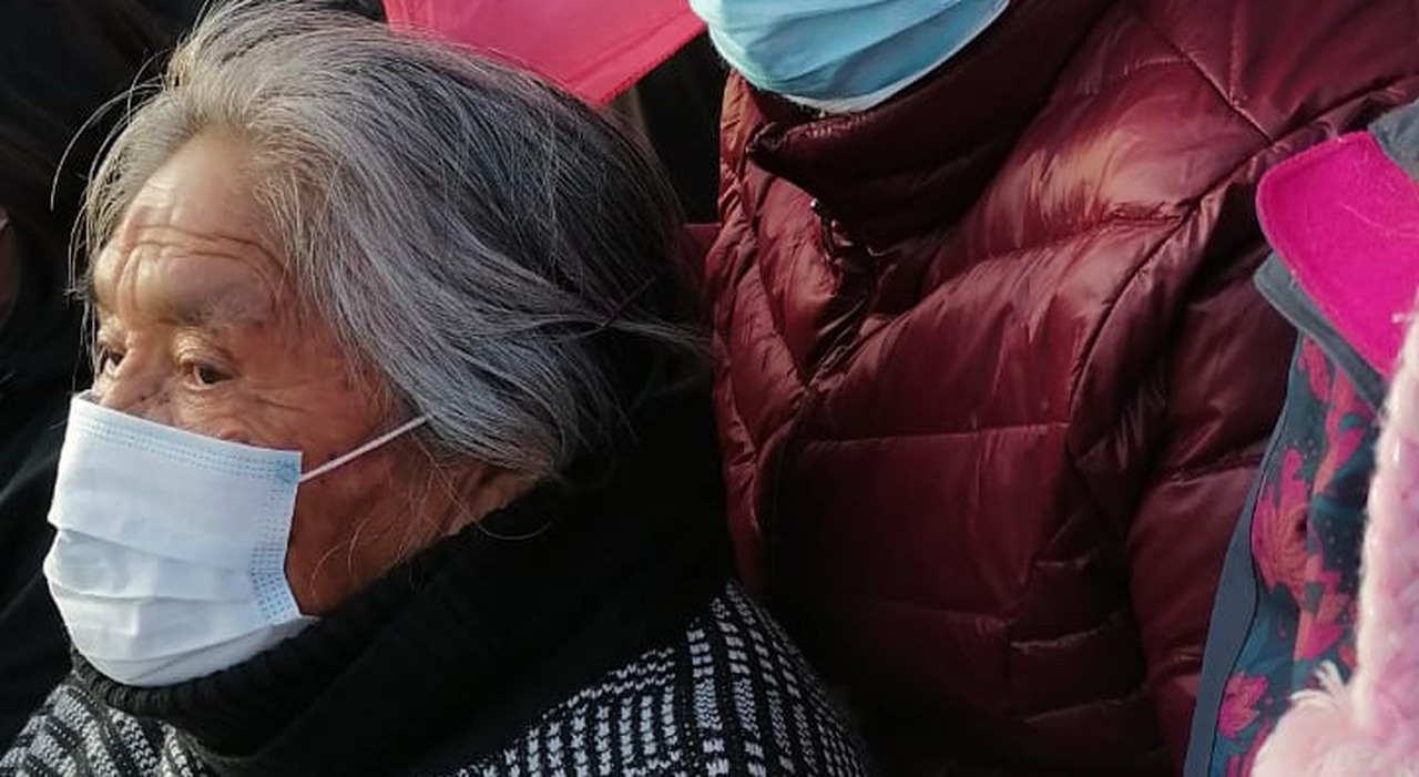 Cristina Calderón tenía 93 años.  Su lengua también desaparece de ella.