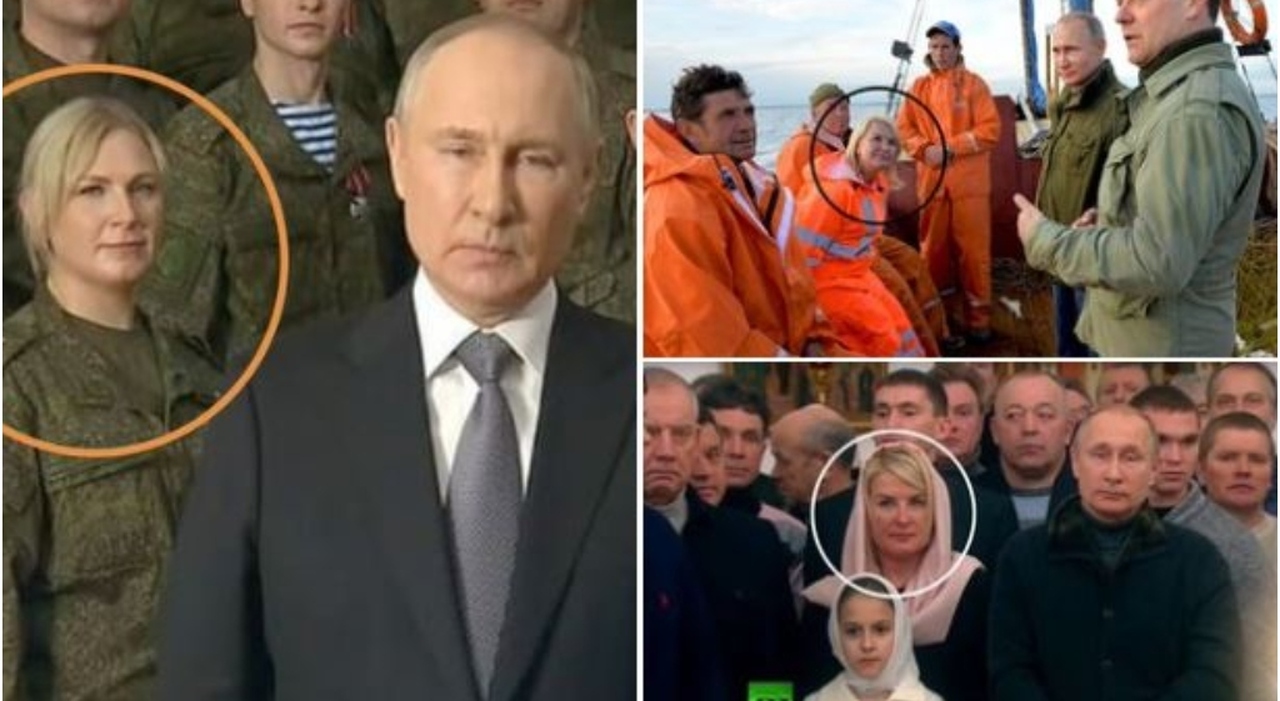 Putin and the blonde woman who always appears in official photos, who is she and what do we know