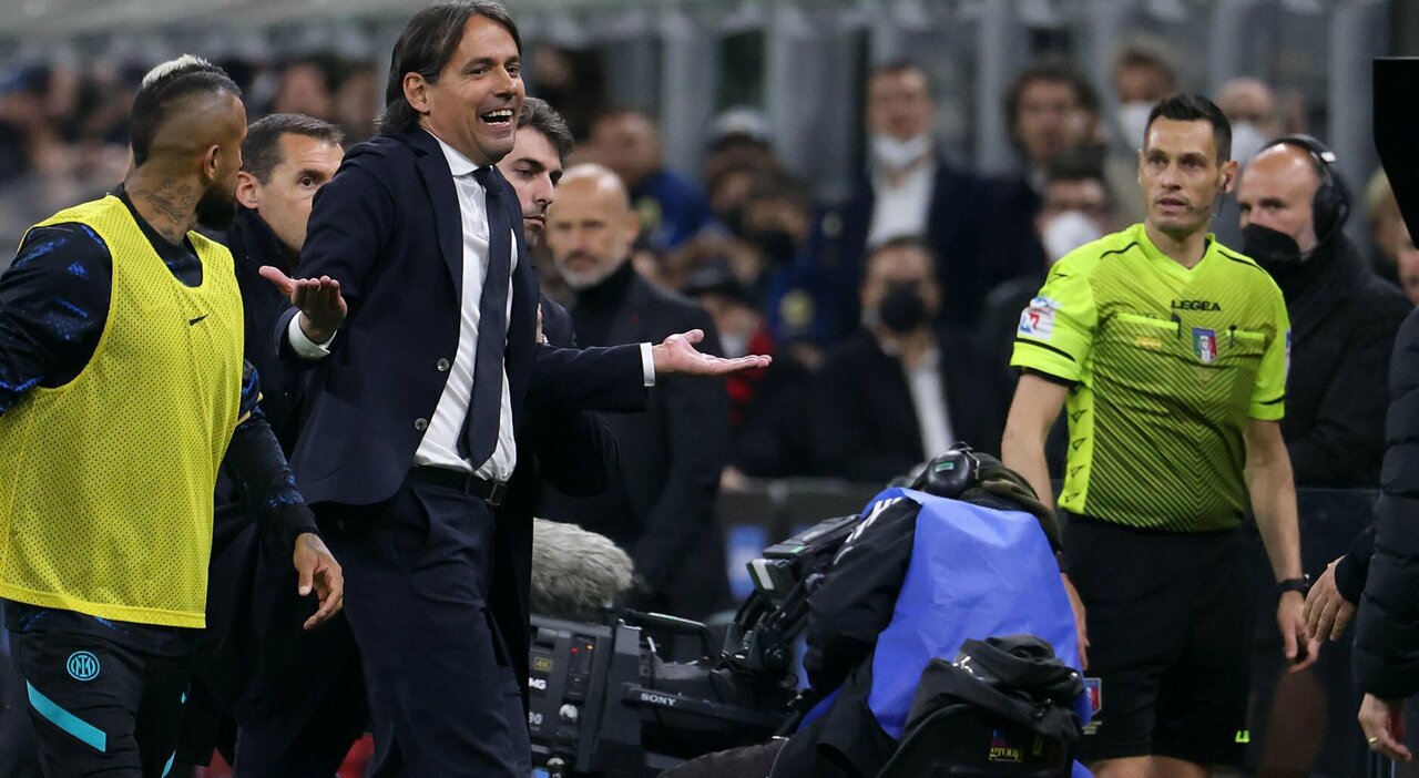 Inter-Roma, Inzaghi vuole il sorpasso e dribbla le polemiche: «Abbiamo gli arbitri migliori»