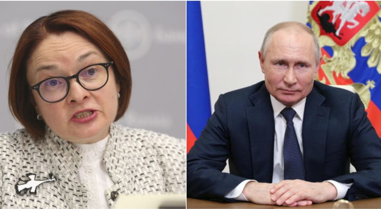 Nabiullina (Central Bank of Russia): “The sanctions are amazing, we can no longer live on reserves.”  But Putin: “No, the West’s blitzkrieg failed”