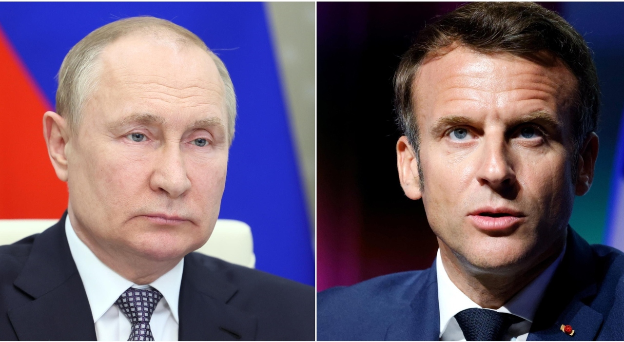 Telefonema pré-guerra de Macron e Putin: “Pare”.  Que é: “Desculpe, estou na academia”