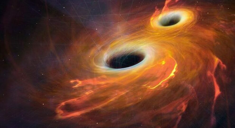 Onde gravitazionali svelano la nascita di buchi neri mai visti prima: nati da fusione a miliardi di anni luce dalla Terra
