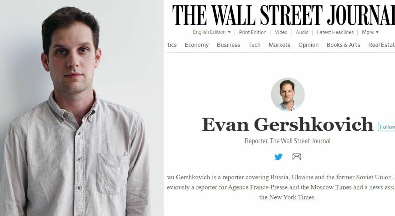 Evan Gershkovich, reporter del Wall Street Journal arrestato in Russia: accusato di spionaggio. Il giornale: rilasciatelo