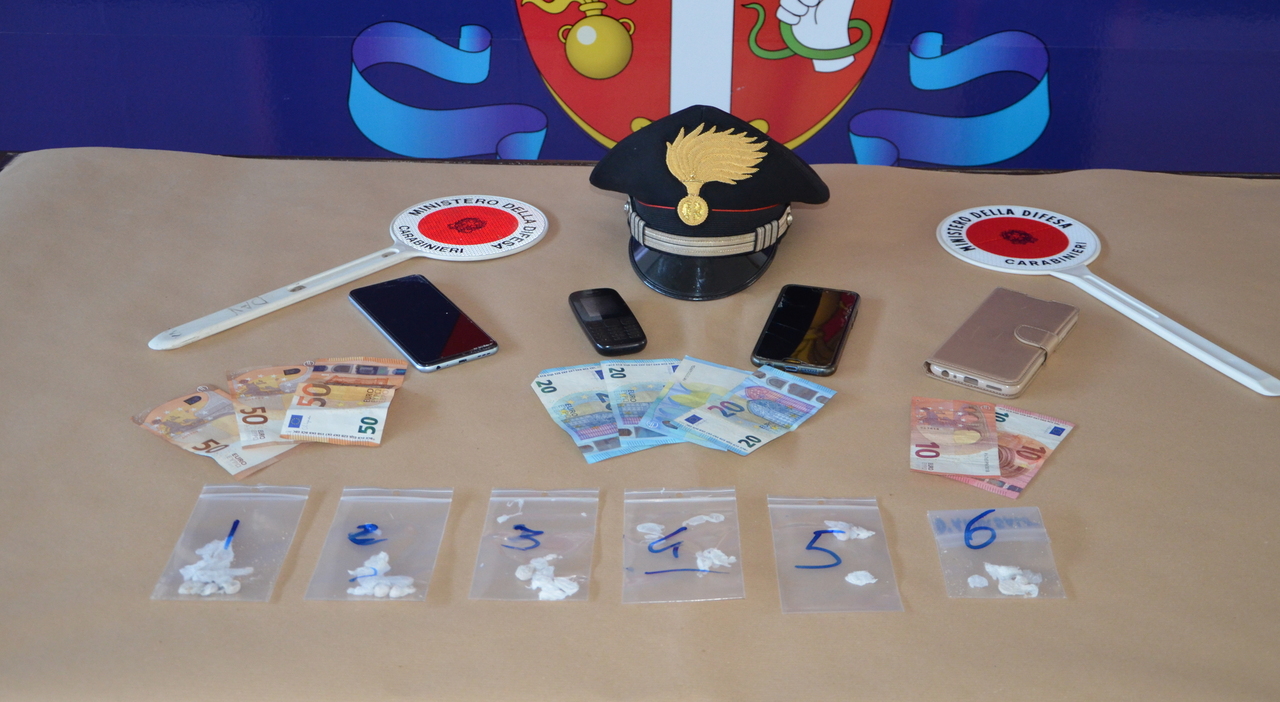 Rieti, spaccio di droga nel centro storico: arrestato dai carabinieri e un denunciato