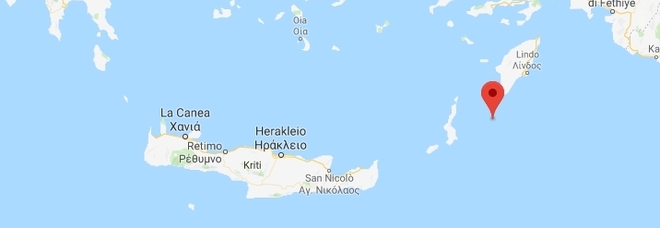 Terremoto tra Rodi e Creta di 5.1, allarme nelle isole del Dodecaneso