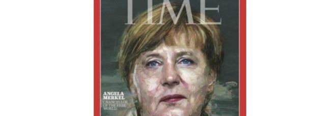 Angela Merkel pesona dell'anno su Time: «Cancelliera di un mondo libero»