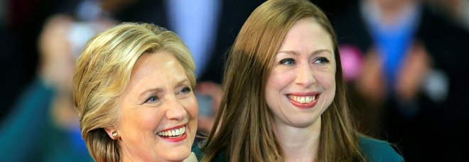 Hillary Clinton e la figlia Chelsea