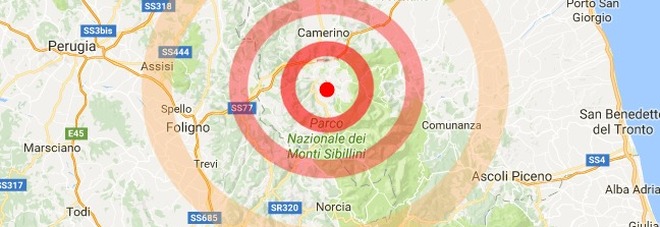 Terremoto a Muccia nel Maceratese, ancora paura tra la gente