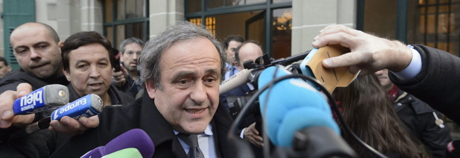Michel Platini, presidente dell'Uefa