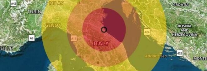 Terremoto oggi a Cesenatico, scossa di magnitudo 3: la Romagna torna a tremare