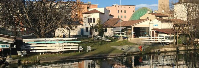 La sede della Canottieri Sile a Treviso