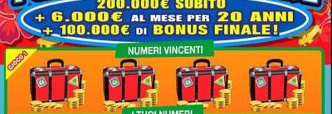 Frosinone, gioca 5 euro al Turista per sempre ne vince 1 milione e 700 mila