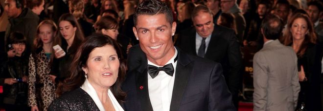 Cristiano Ronaldo e sua madre Maria