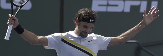 Indian Wells, Federer va in finale ma che fatica per battere Coric