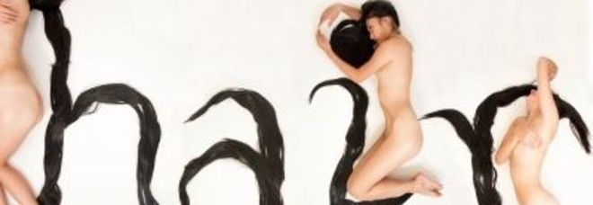 Hair Alphabet, un corpo scultoreo e capelli di rara bellezza per il progetto artistico di ​Shurong Diao