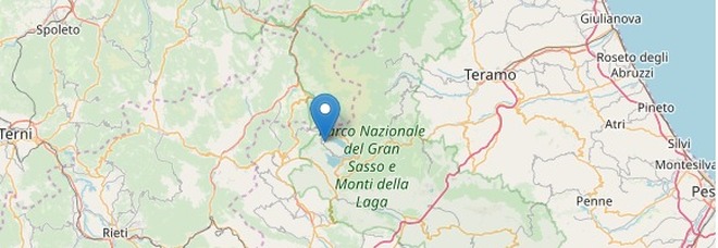 Terremoto vicino L'Aquila, scossa di magnitudo 3 a Campotosto