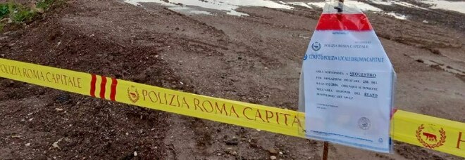 Roma, sequestrata maxi discarica abusiva a Castel di Leva: denunciato 60enne