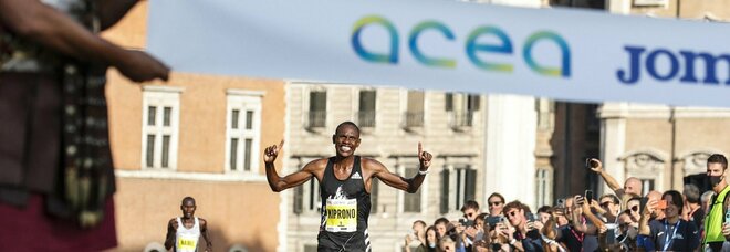 Clement Langat Kiprono vincitore della Maratona di Roma