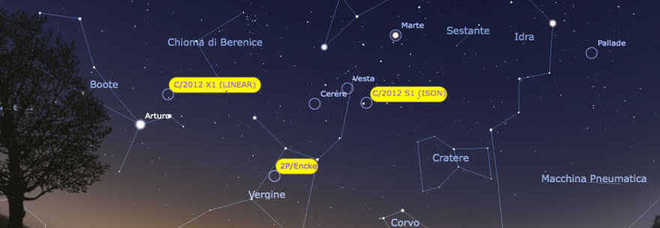 Le quattro comete visibili a novembre