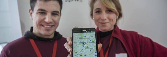 L'app Giro Roma, Michele Sorgi e Valeria Vitale