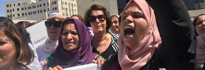 Le proteste delle donne palestinesi