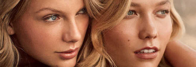 Taylor Swift e Karlie Klossin fotografate da Mikael Jansson