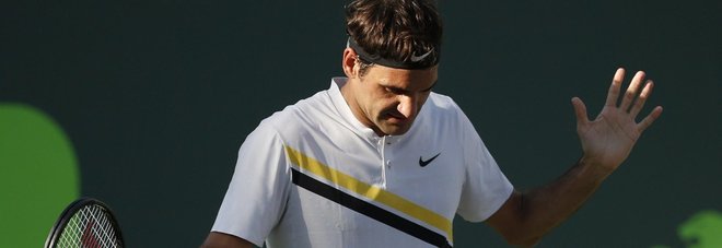 Miami, Federer ko perde il trono mondiale: «Niente terra rossa nel 2018»