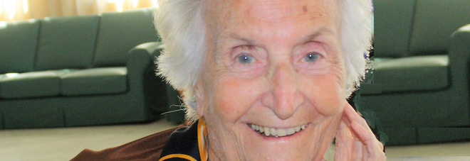Aprilia, la maestra Alice Meden compie 101 anni