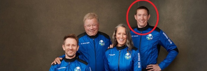 Glen de Vries morto in un incidente aereo: il mese scorso volò nello spazio con il Capitano Kirk
