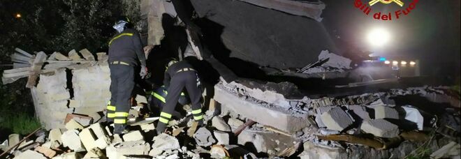 Boato nella notte: crolla una villetta per una fuga di gas a San Felice Circeo, salvo un uomo