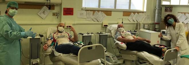 Pescara, i ragazzi del rugby donatori di sangue