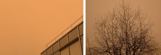 La Francia si sveglia con il cielo giallo-arancione: «E' la sabbia del Sahara»