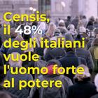 Risultato immagini per il 48% degli italiani è per l'uomo forte al potere!"