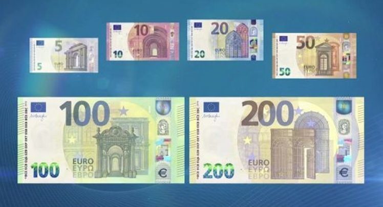 Ecco le nuove banconote da 100 e 200 euro (lavabili in lavatrice)